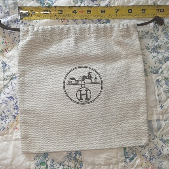 Hermes Canvas Dust Bag - Picture 5 of 7